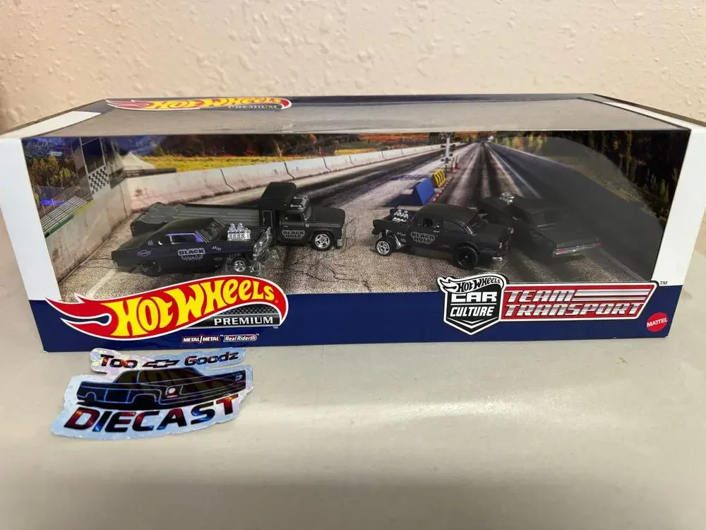 Hot Wheels car culture team transports Black hole box set